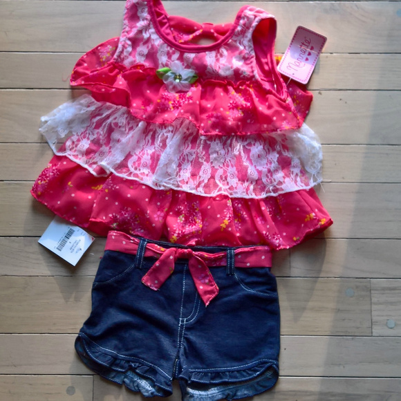 Nannette Other - NWT Nannette Girl Shorts and Top Set